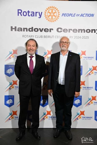 Rodolphe Melki: President of the Rotary Club of Beirut Cedars